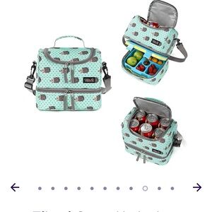 Adorable Lunch Bag Insulated Thoki Hedgehog Print